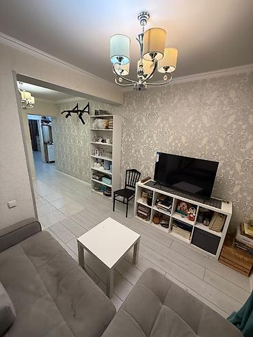 Продажа квартир: 1 комната, 48 м², сквер Тоголок Молдо Индивидуалка, 3 этаж, Евроремонт — 10