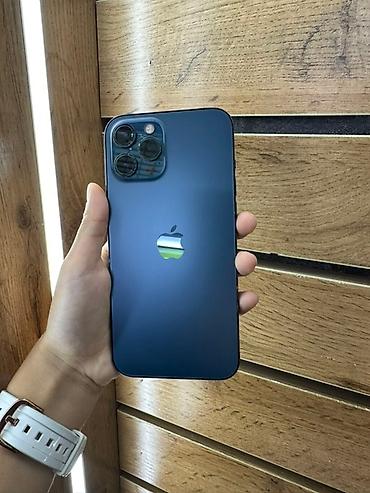 Apple iPhone: IPhone 12 Pro Max, Б/у, 128 ГБ, Pacific Blue, Чехол, Защитное стекло, В рассрочку — 2