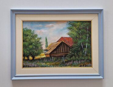 drvene barske stolice sa naslonom: Painting, New