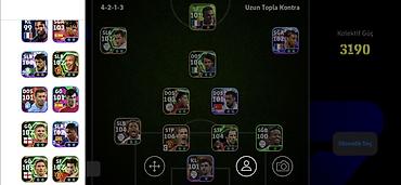 oyuncu rolu: EFootball oyun hesabı – yüksək reytinqli ulduz kolleksiyası - Oyun — 5