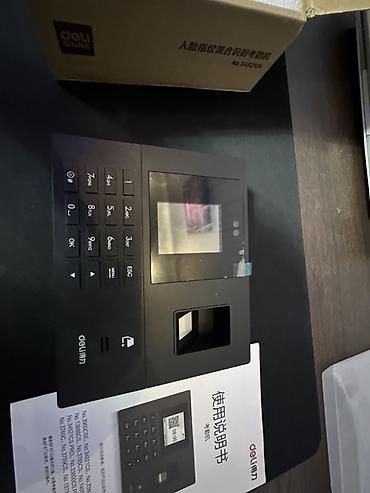 face id: Терминал учета рабочего времени Deli (биометрический) - — 2