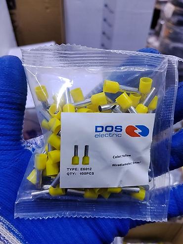 Наконечники штифтовые изолированные DOS electric - Тип: E6012 -