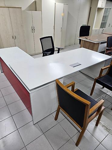Офисные столы: L varı masalları sekılde gorunduyu kımıdır hec bır prablemı yoxdur 2 — 1