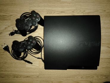 playstation 3 işlenmiş: Playstation3 ve 2 original joystick, Konsolda HEN proqramı