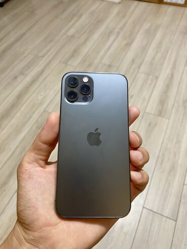 симкарты корпоратив: IPhone 12 Pro, 128 ГБ, Коргоочу айнек, Каптама, 87 %