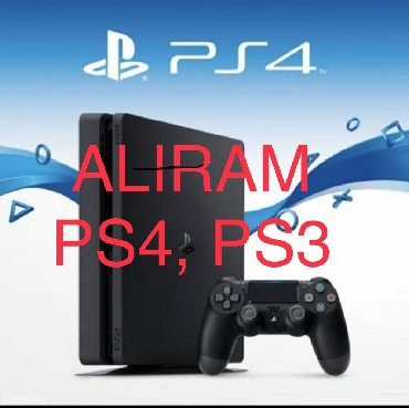 Alıram. PS4 və PS3. Vəziyyətindən asılı olmayaraq. Razılaşma ilə