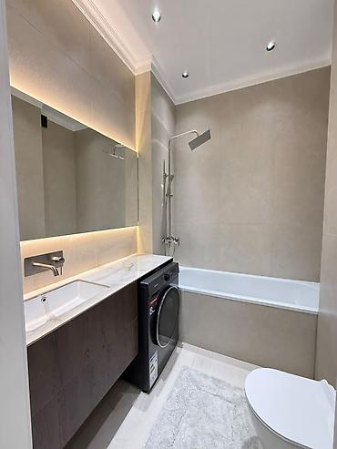 срочна алмашам: 3 комнаты, 92 м², Орто-Сай с. Элитка, 4 этаж, Дизайнерский ремонт — 9