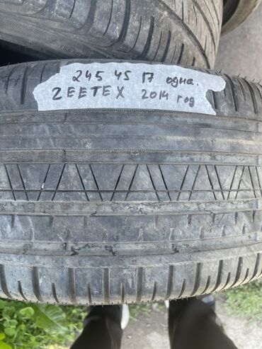 Шины: Шины 245 / 45 / R 17, Лето, Б/у, 1 шт, Легковые