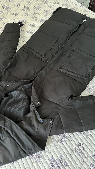куртка lining: Пуховик, Узун модель, Капюшону бар, 2XL — 4