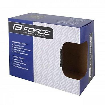 elastin poliamid: KACIGA FORCE BAT S/M BELO-CRVENA | Tehnologija inmould, 25 rupa — 4