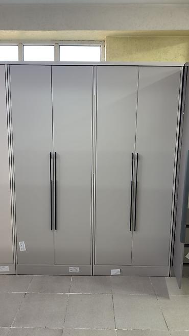 Спальные гарнитуры: Спальный гарнитур, Новый, Двуспальная кровать, Шкаф, Комод, ДСП, Бесплатная доставка, цвет - Серый — 11