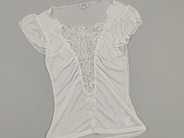 eleganckie bluzki białe wizytowe: Bluzka Damska, Etam, L, stan - Dobry