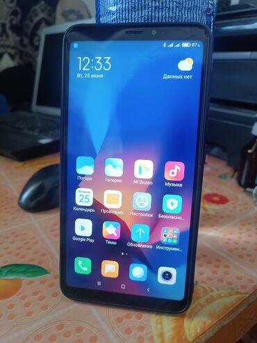 iphone телефоны: Xiaomi, Mi Max 3, Колдонулган, 128 ГБ, түсү - Кара, 2 SIM
