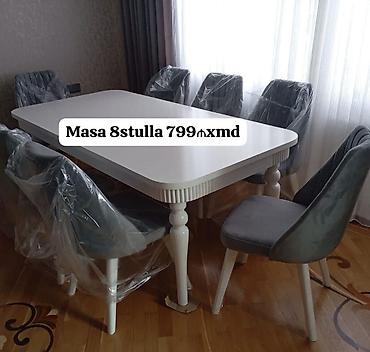 aile: Qonaq otağı üçün, Yeni, 8 stul — 1