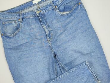 Ubrania damskie: H&M, Jeansy damskie, rozmiar 4XL