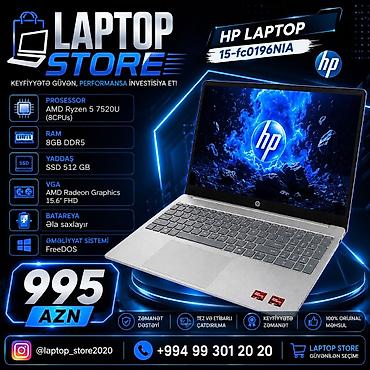 prosessor amd: 🔥 Yeni nəsil HP Notebook 15-fc0196nia!💻 Sürət, performans və — 1