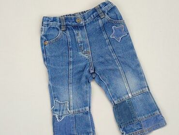 kombinezon dla niemowlaka polarowy: Denim pants, Next, 3-6 months, condition - Very good