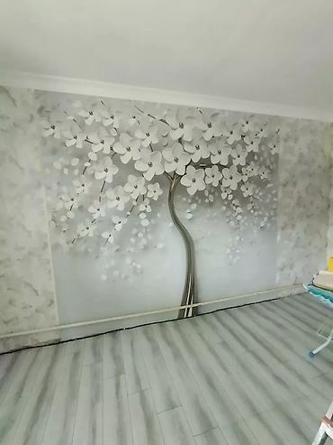 Поклейка обоев: Поклейка обоев, Демонтаж старых обоев | Жидкие обои, Фотообои, Бумажные обои Больше 6 лет опыта — 4