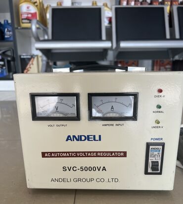 Andeli şirkətinin istehsalı olan, SVC-5000VA model nömrəli avtomatik