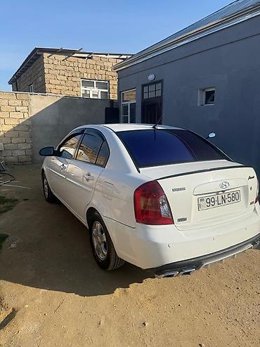 aksent: Hyundai Accent sedan – Maşin yaxşı vəziyyətdədir 80 % bez kraskadir — 8
