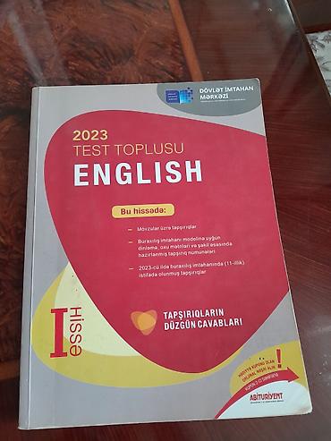 Testlər: İngilis dili Testlər 11-ci sinif, DİM, 1-ci hissə, 2023 il — 1