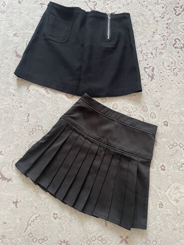 сатиновая юбка: Брюки сарафан Юбка серая новая Бершка блузки шорты по 200