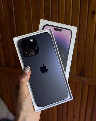 бу телефоны в бишкеке айфон: IPhone 14 Pro Max, 256 ГБ, Deep Purple, Коробка, 88 %