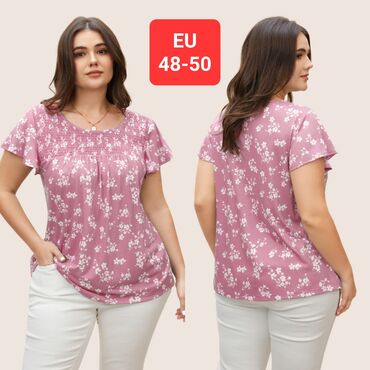 svilene spavacice: 4XL (EU 48), color - Pink