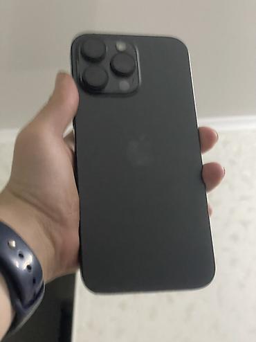 IPhone 16 Pro Max, Колдонулган, 256 ГБ, Black Titanium, Каптама, 91 %