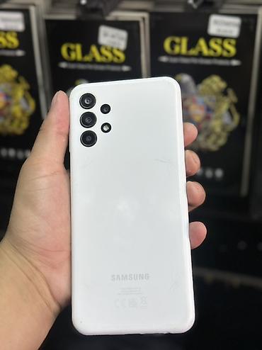 самсунг 13а: Samsung Galaxy A13, Б/у, 64 ГБ, цвет - Белый, 2 SIM — 1