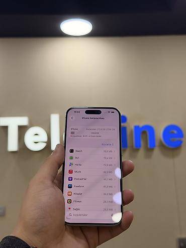 iphone mağaza: IPhone 15 Pro, 256 GB, Natural Titanium, Zəmanət, Kredit, Simsiz şarj — 6