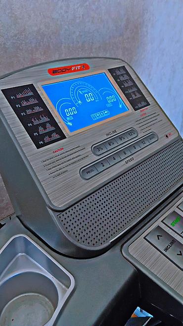 İdman və istirahət: BodyFit qaçış trenajoru Xüsusiyyətlər: - Elektron panel: iri mavi LCD — 1