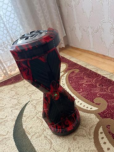 sukuter: Howerboard – balans skuter (qırmızı/qara alov naxışlı) - Tək adapteri — 2