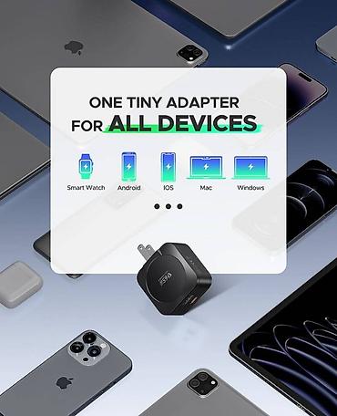 dell xps: PD Charger ORICO-OR-65AC-C-EU-WH-EP 65W USB-C Charger, GaN Travel — 8