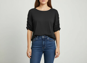 czarne bluzki mohito: New Collection, Bluzka damska, rozmiar M
