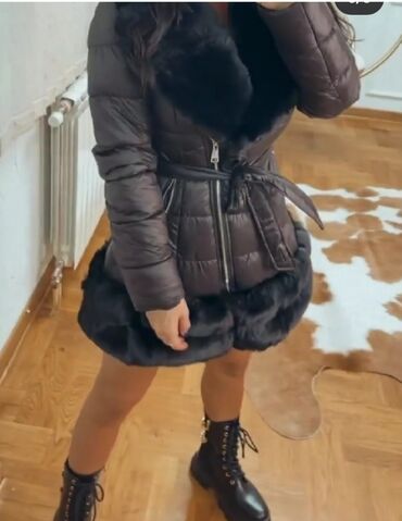 Zimske jakne: Savršena jakna Topla, lagana Novo RASKOŠNO MEKANO KRZNO Uvoz Francuska — 6