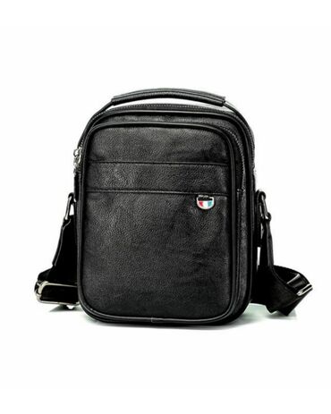 Барсетки: Барсетка, Материал: Экокожа, Регулируемый ремень, Новый — 7