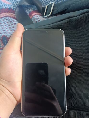 телефон жаңы: IPhone 11, Колдонулган, 64 ГБ, Ак, Куту, 100 %