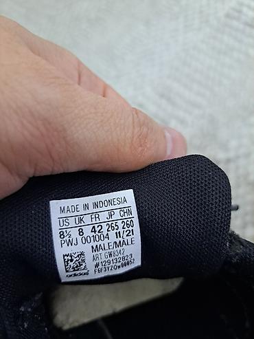 красовки: Мужские кроссовки, 42, Adidas, Б/у, цвет - Черный, Самовывоз — 8