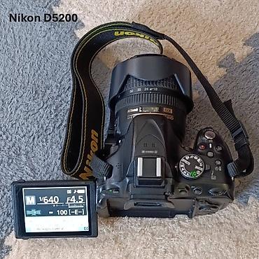 Фотоаппараты: Фотоаппараты Nikon 1. Nikon D5200 + Nikkor 18-70 mm + зарядка и — 3