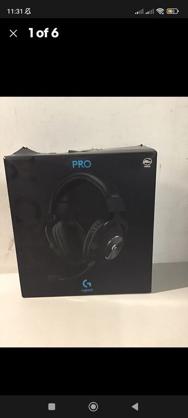 nauşnik sekilleri: Logitech G Pro X 7.1 surround dolby atmos ve DTS X V2 destekleyir