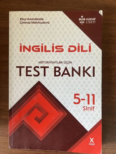 Kitablar, jurnallar, CD, DVD: İnglis dili test bankı