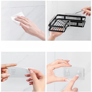 Другие хозтовары: Полка для ванной комнаты Нержавеющая кухонная / ванная полка для — 14