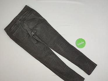 szerokie spodnie pull: Spodnie materiałowe damskie, rozmiar S — 3