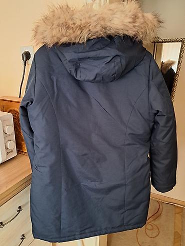 ugg papuce original: Zimska parka jakna, tamnoplava. - Topla i postavljena, dužine do — 2