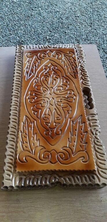 Nərdlər: Taxta nərd dəstləri – əl oyma və laklamaNə - Material: keyfiyyətli — 18