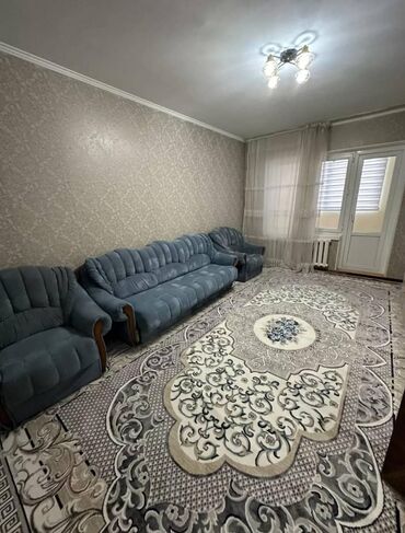 бишкек аренда квартир на длительный срок: 3 комнаты, Риэлтор, Без подселения, С мебелью полностью