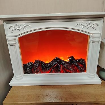 kamin dekor: 120 manata alınıb, istilik vermir dekor kimi istifadə olunur hem — 5