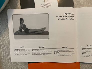 Masažeri za stopala: Masazer Gymform za stopala, nogu i ledja br.43, uvoz CH Gymform Leg — 16