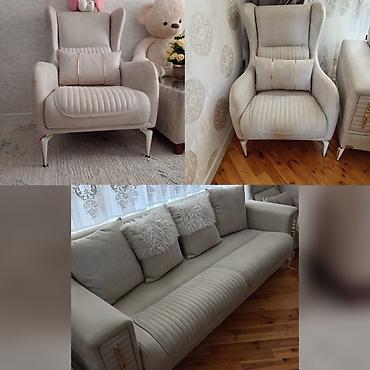 Divan kreslo dəsti satılır 800₼. Əla vəziyyətdədir. Baha alınıb. Divan lalafo.az -da Divan kreslo dəsti satılır 800₼. Əla vəziyyətdədir. Baha alınıb. Divan